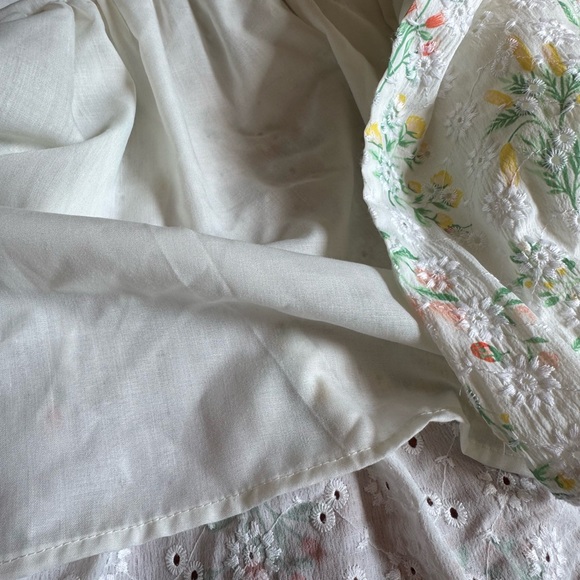 Joie‎ White Floral Kids Dress 4T - Picture 5 of 5